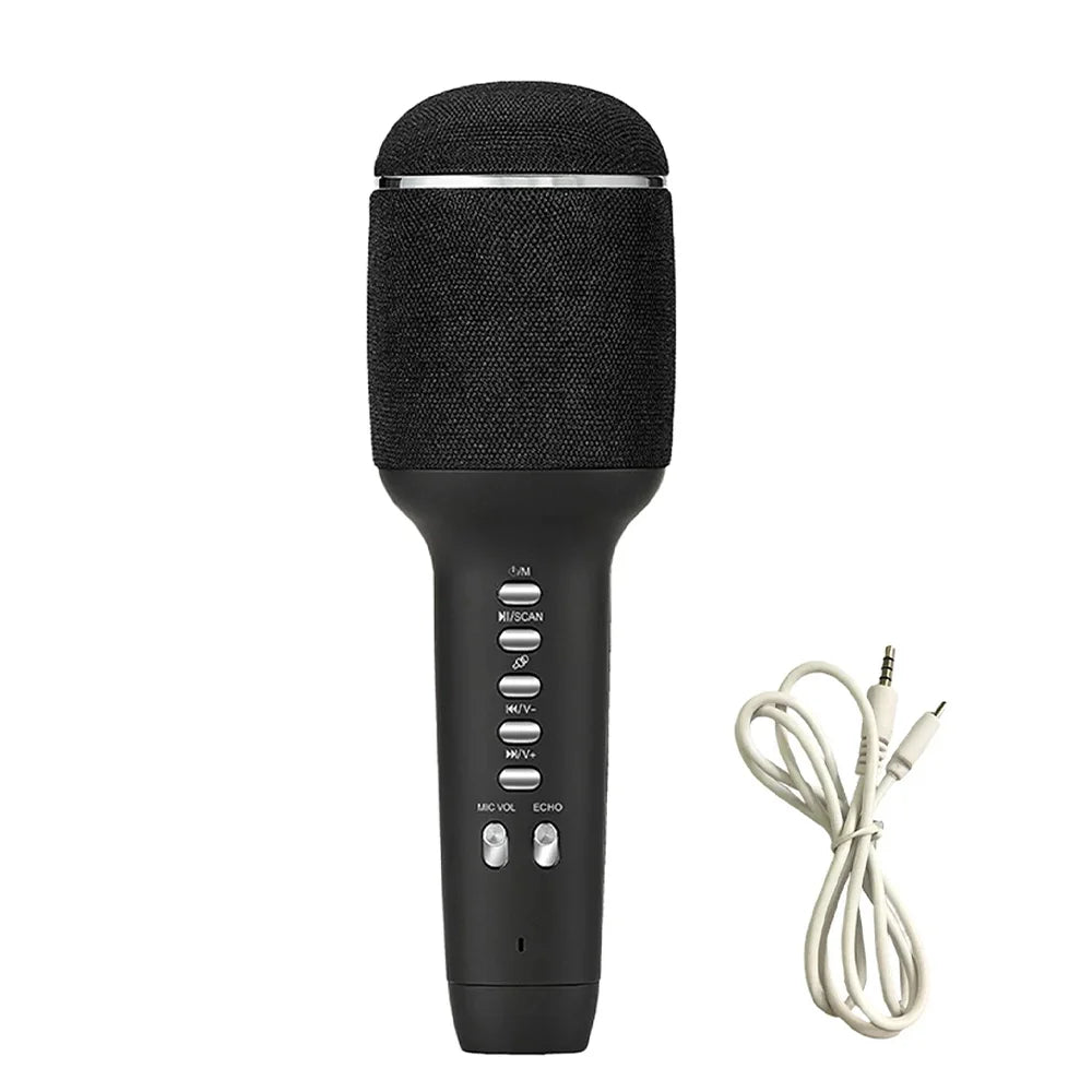 WS-900 Wireless Karaoke Microphone with Speaker Voice Changer