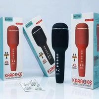 WS-900 Wireless Karaoke Microphone with Speaker Voice Changer